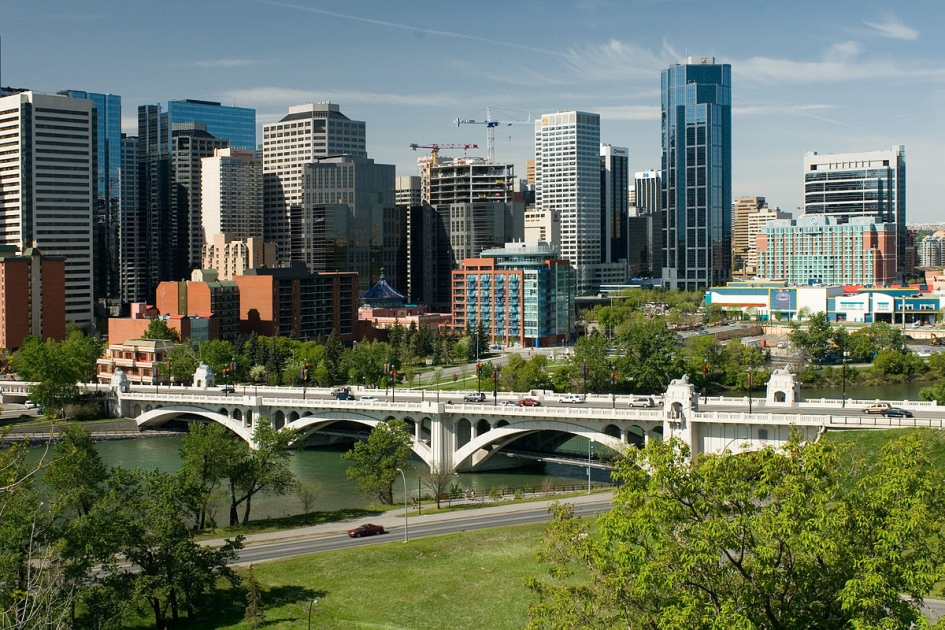Center Bridge, Alberta, Canada.