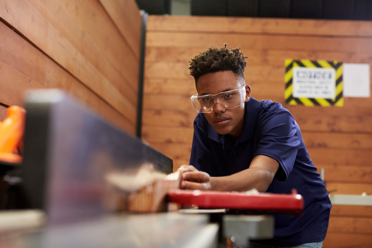Skilled trades worker