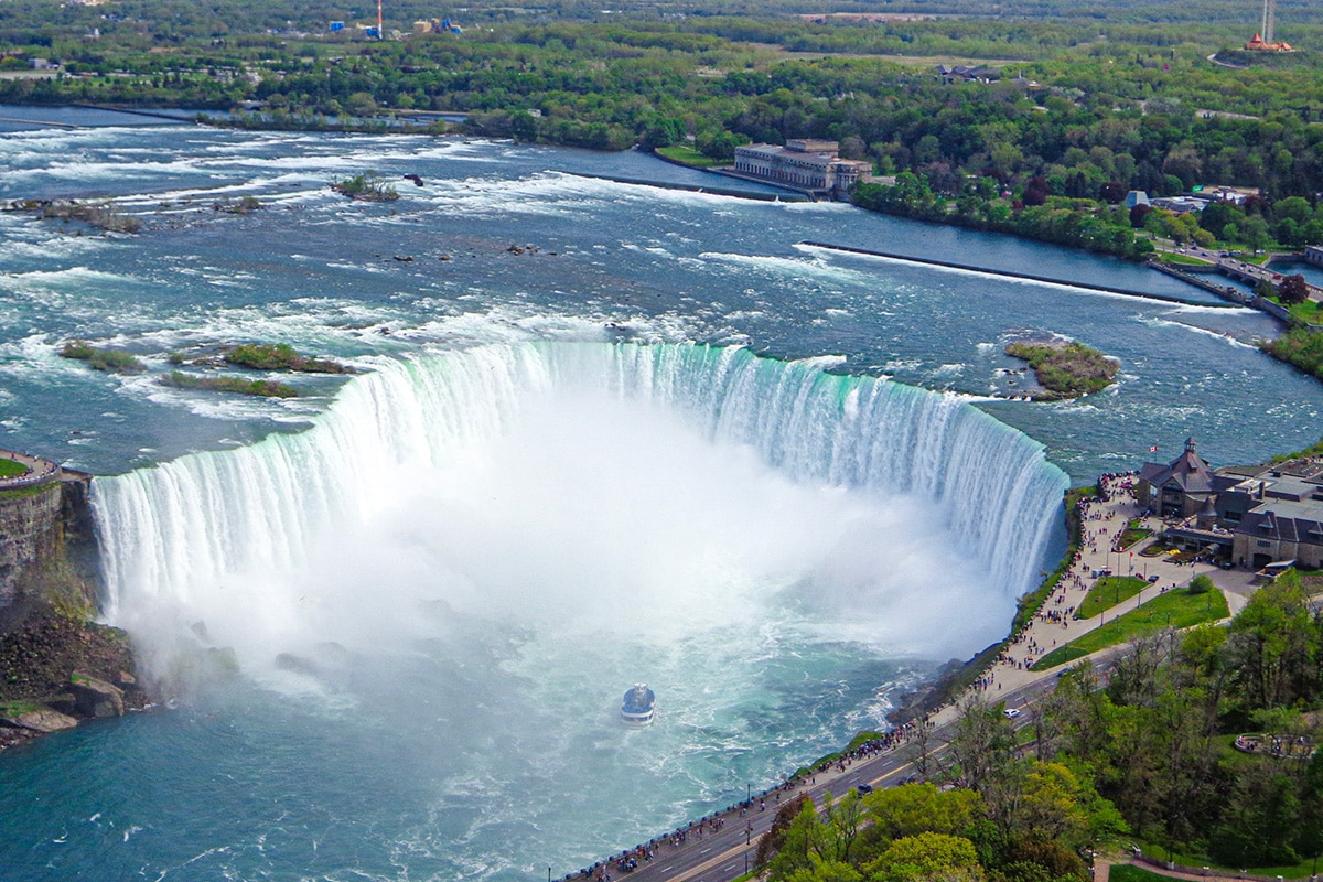 Niagara Falls from above
