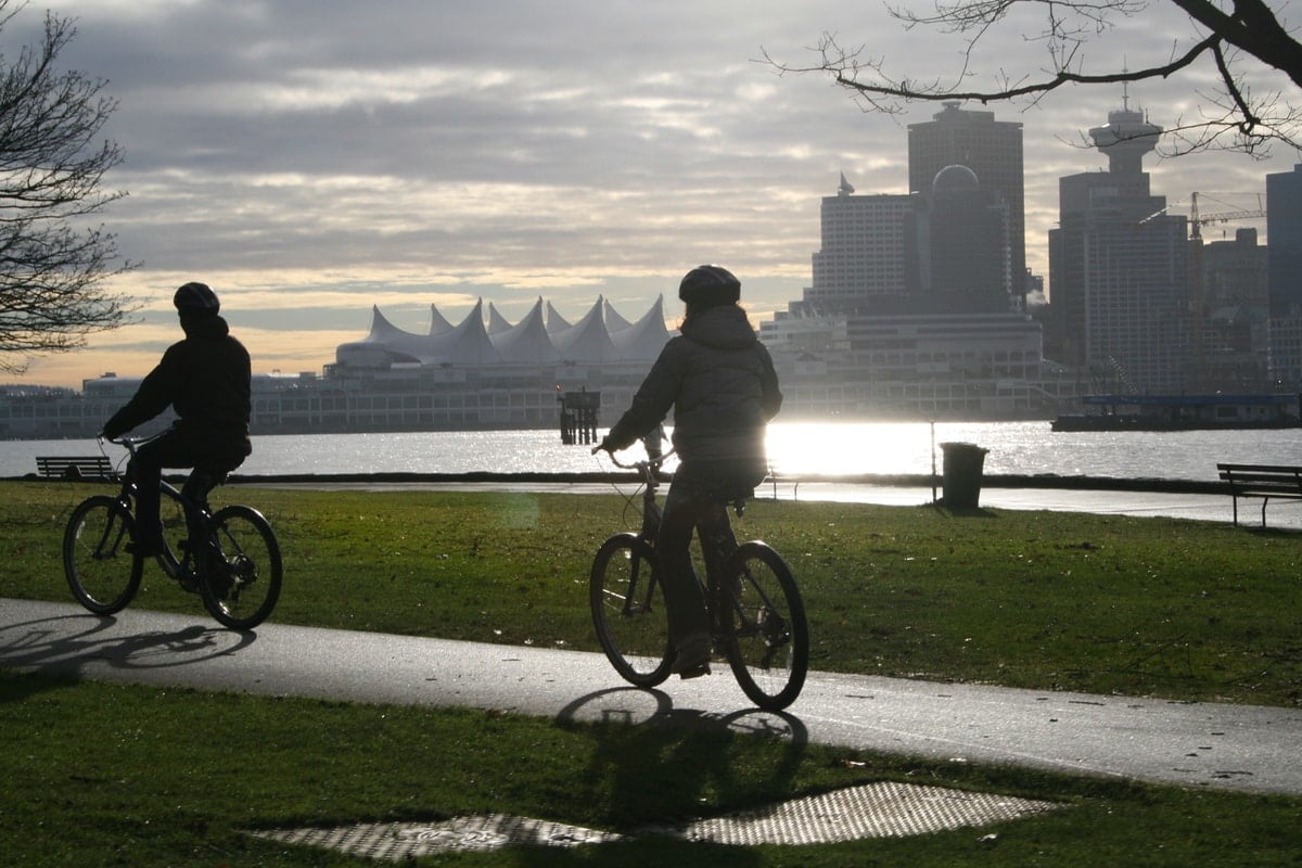 Cycling around Vancouver