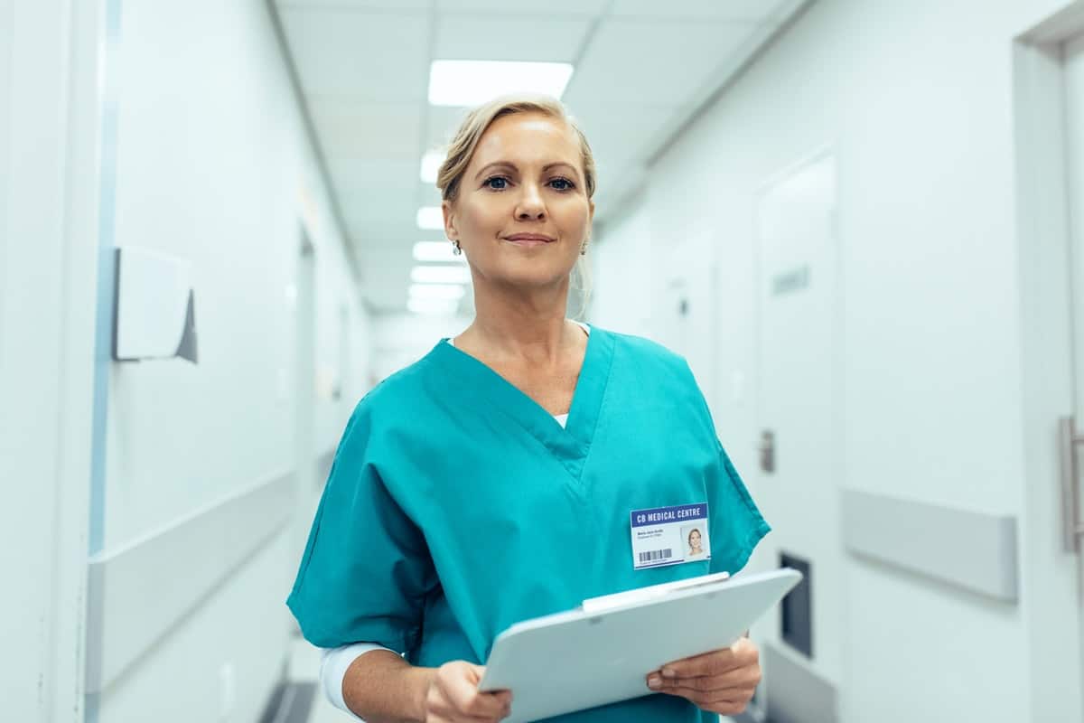 Nurse at work