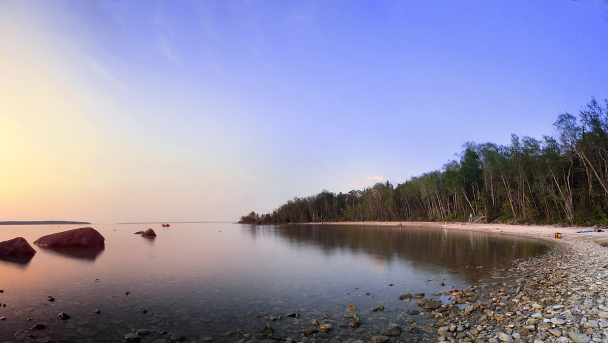 Beach at Lake Winnipeg