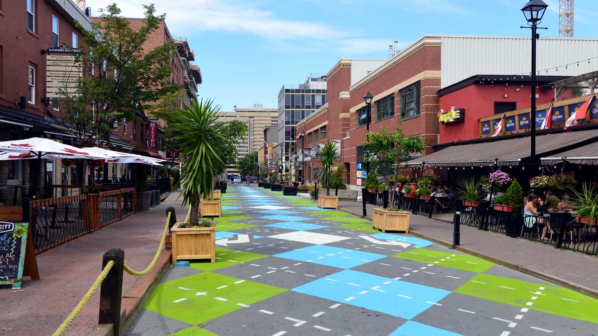 Street in Halifax Nova Scotia