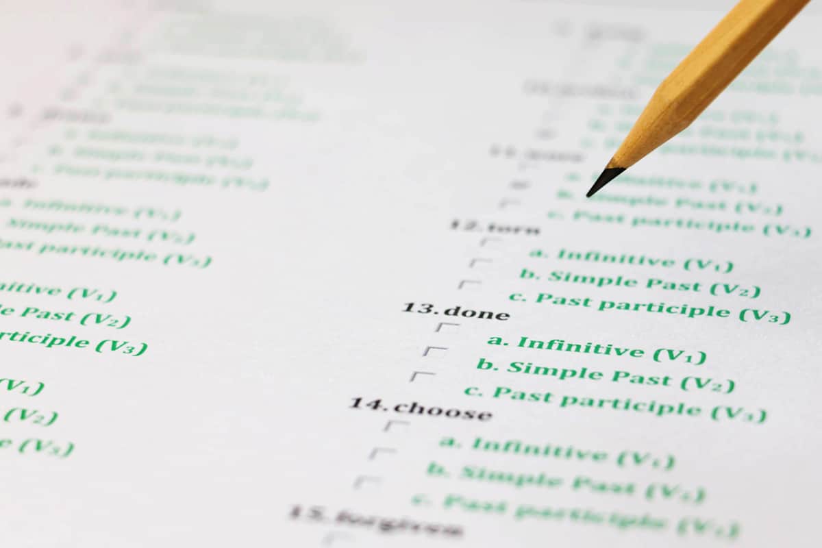 English language test