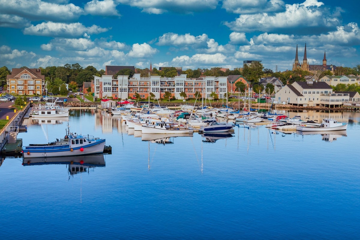 Harbor in PEI