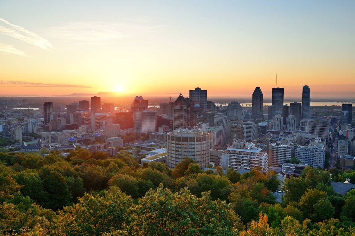 Vue sur Montréal