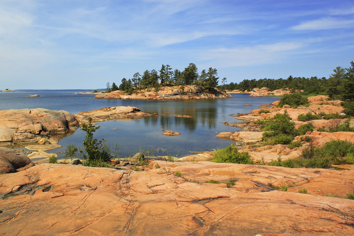 Killarney provincial park in Ontario
