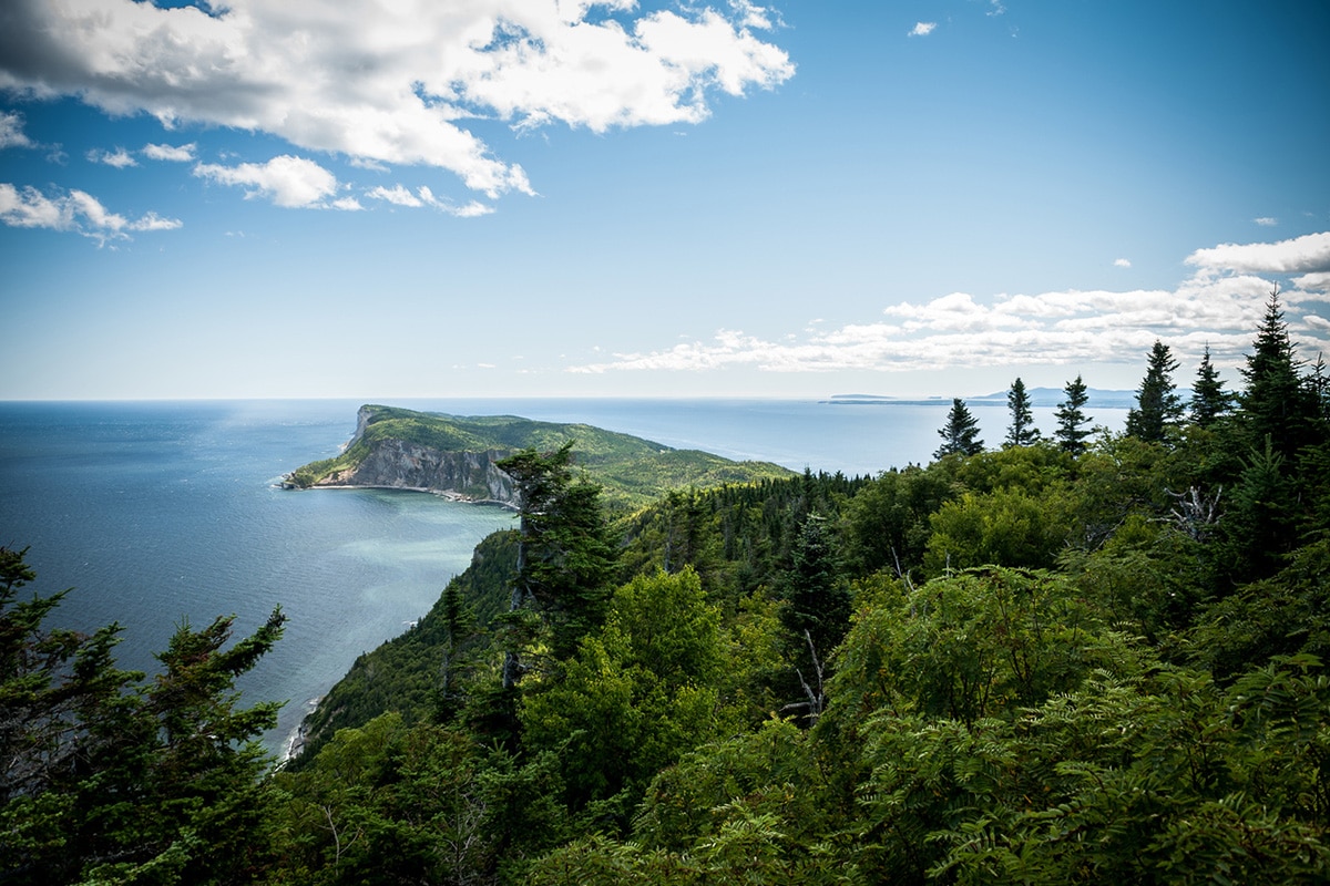 Gaspe region in Canada