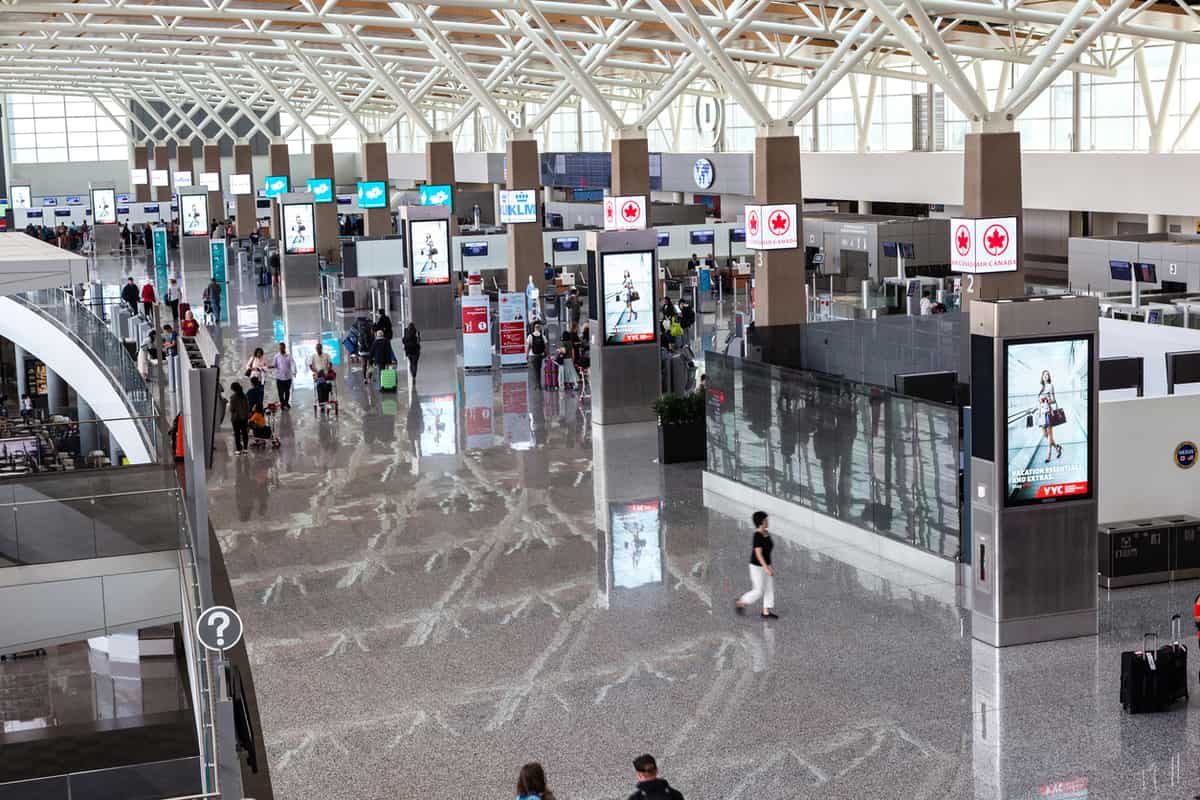 Canadian airport