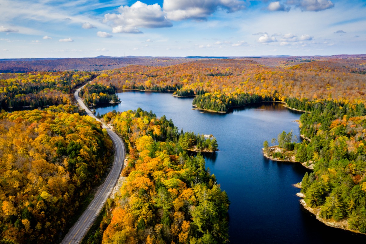 Ontario in the fall
