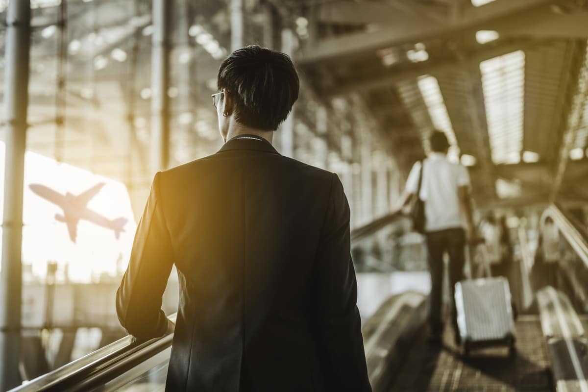 Airport passengers