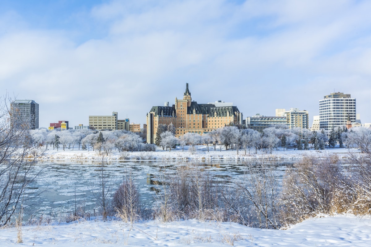 Saskatoon in Winter
