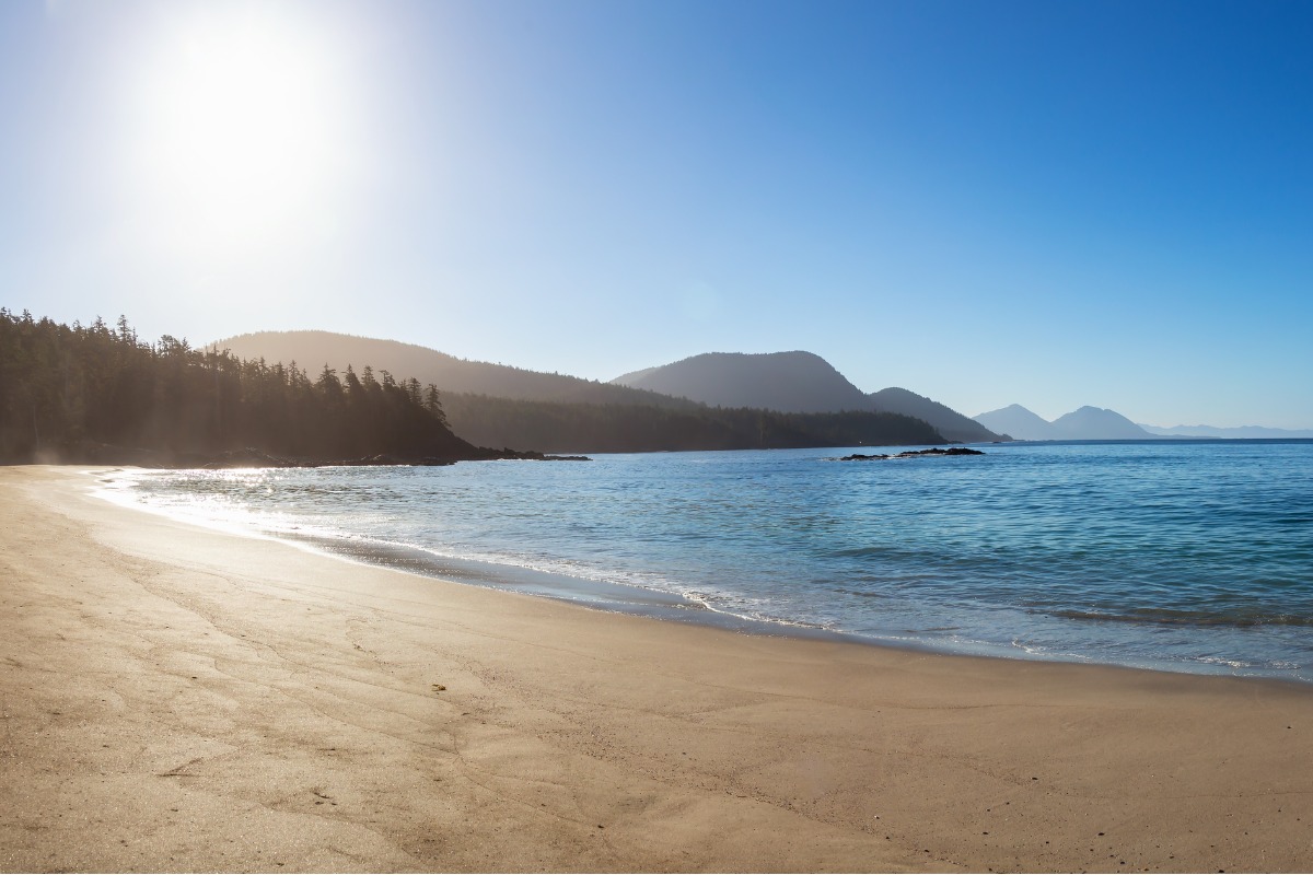 Beach on Vancouver Island