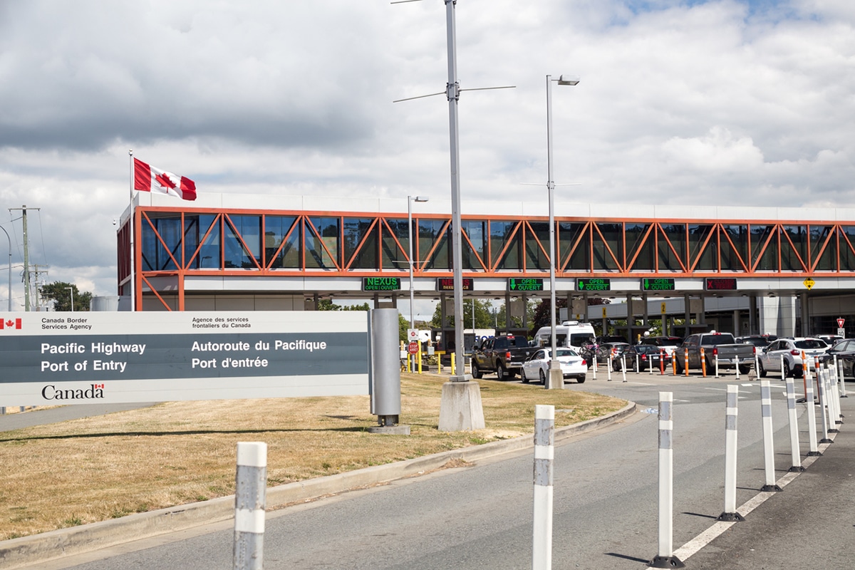 Canadian border