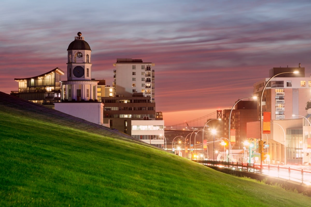 Clock tower on Citadel Hill in Halifax