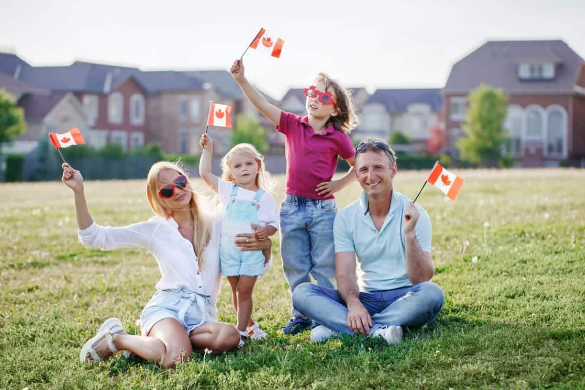 Canadian family