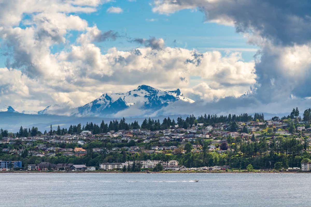 British Columbia, with a mountain in the background. The BCPNP held its latest draw on November 28th.