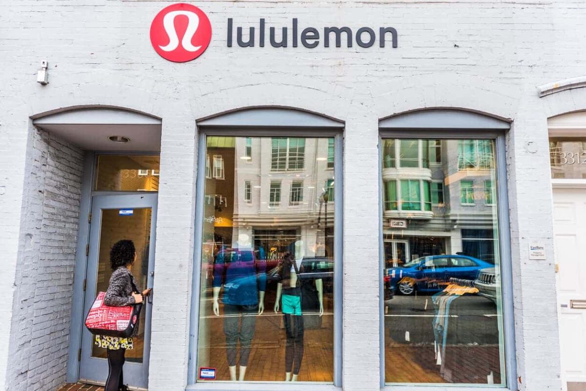 Lululemon store front