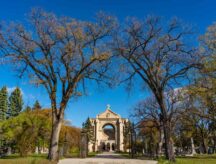 A cathedral in Winnipeg.