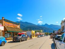 The rural town of Kaslo