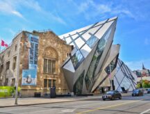 Exterior view of the Royal Ontario Museum
