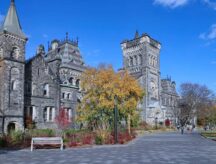 The exterior of University of Toronto