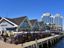 a restaurant on the Halifax Waterfront