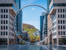 A picture of "the ring" in Montreal
