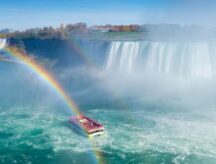 An overview picture of the maid of the mist