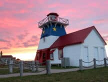 The Grand-Anse lighthouse in New Brunswick