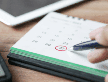deadline calendar