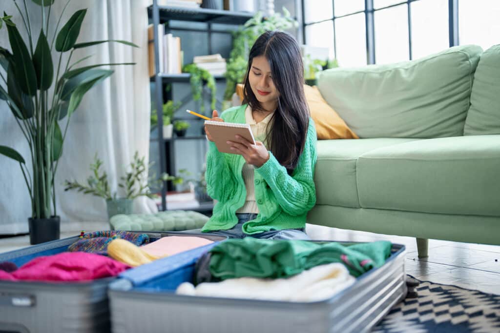 Checklist before travel